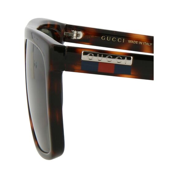 Gucci Square-Frame Injection Sunglasses Brown Mens - Picture 4 of 6